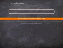 Tablet Screenshot of heygirlhey.com